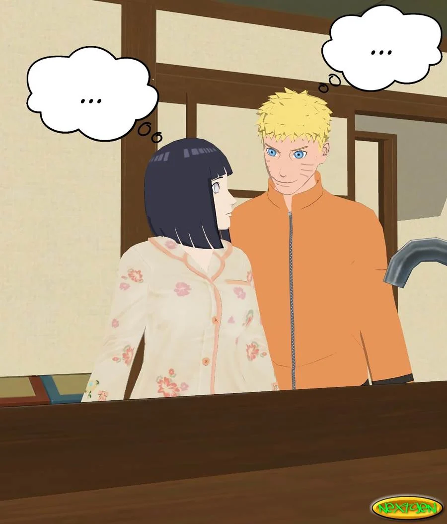 Mamãe Hinata Transando com Amigos do Filho - Hentai Explícito de Naruto