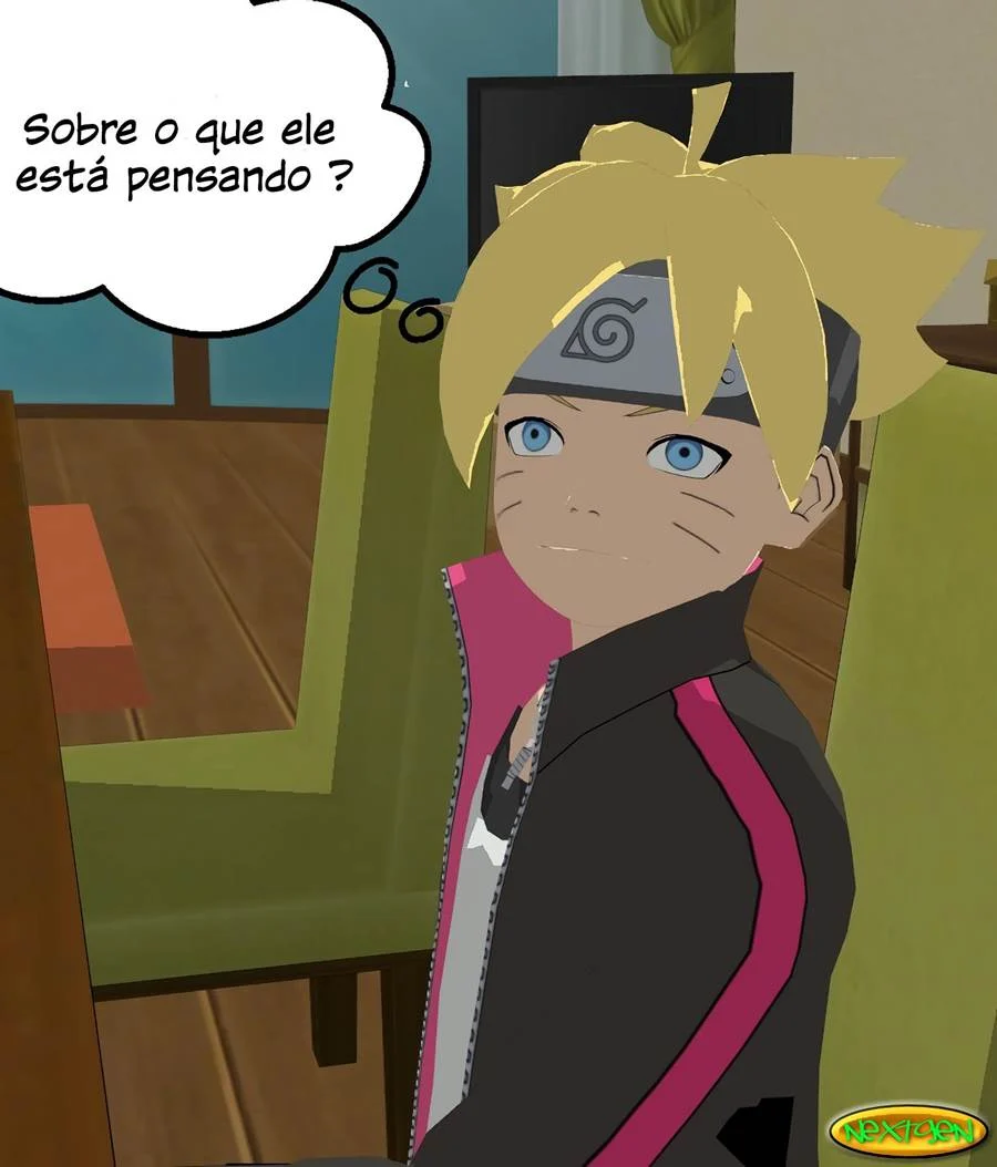 Mamãe Hinata Transando com Amigos do Filho - Hentai Explícito de Naruto