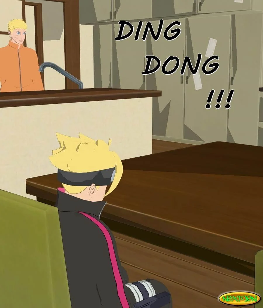 Mamãe Hinata Transando com Amigos do Filho - Hentai Explícito de Naruto