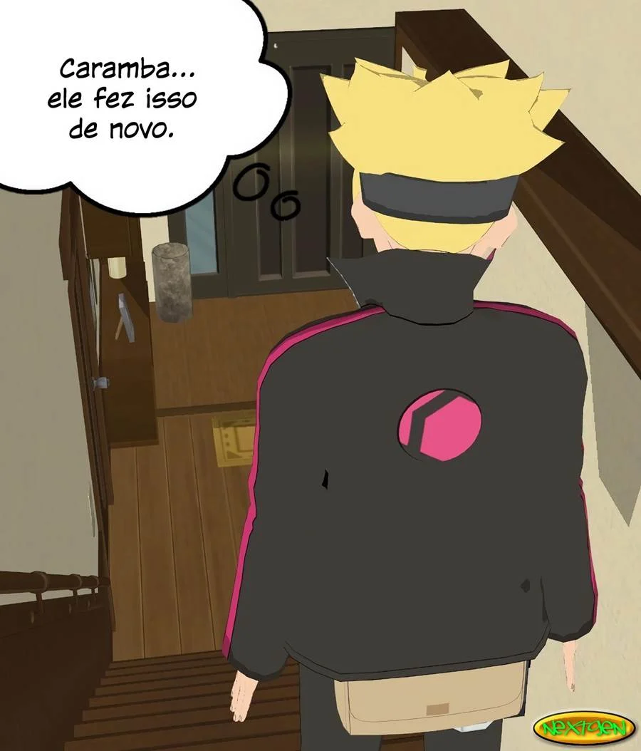 Mamãe Hinata Transando com Amigos do Filho - Hentai Explícito de Naruto