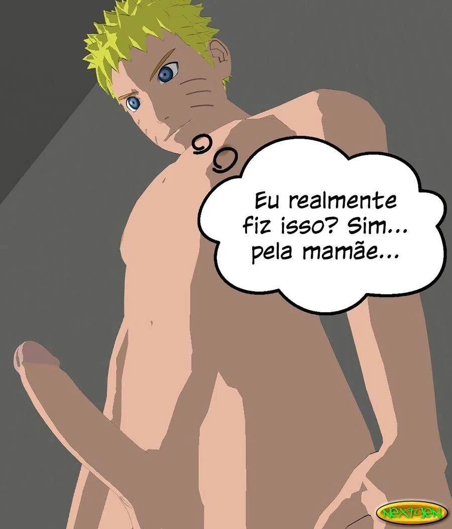 Mamãe Hinata Transando com Amigos do Filho - Hentai Explícito de Naruto