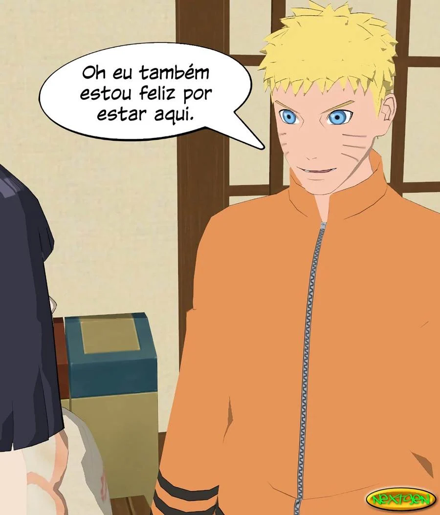 Mamãe Hinata Transando com Amigos do Filho - Hentai Explícito de Naruto