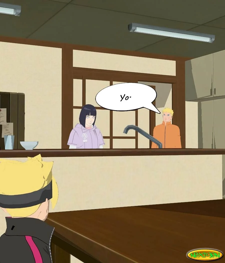 Mamãe Hinata Transando com Amigos do Filho - Hentai Explícito de Naruto
