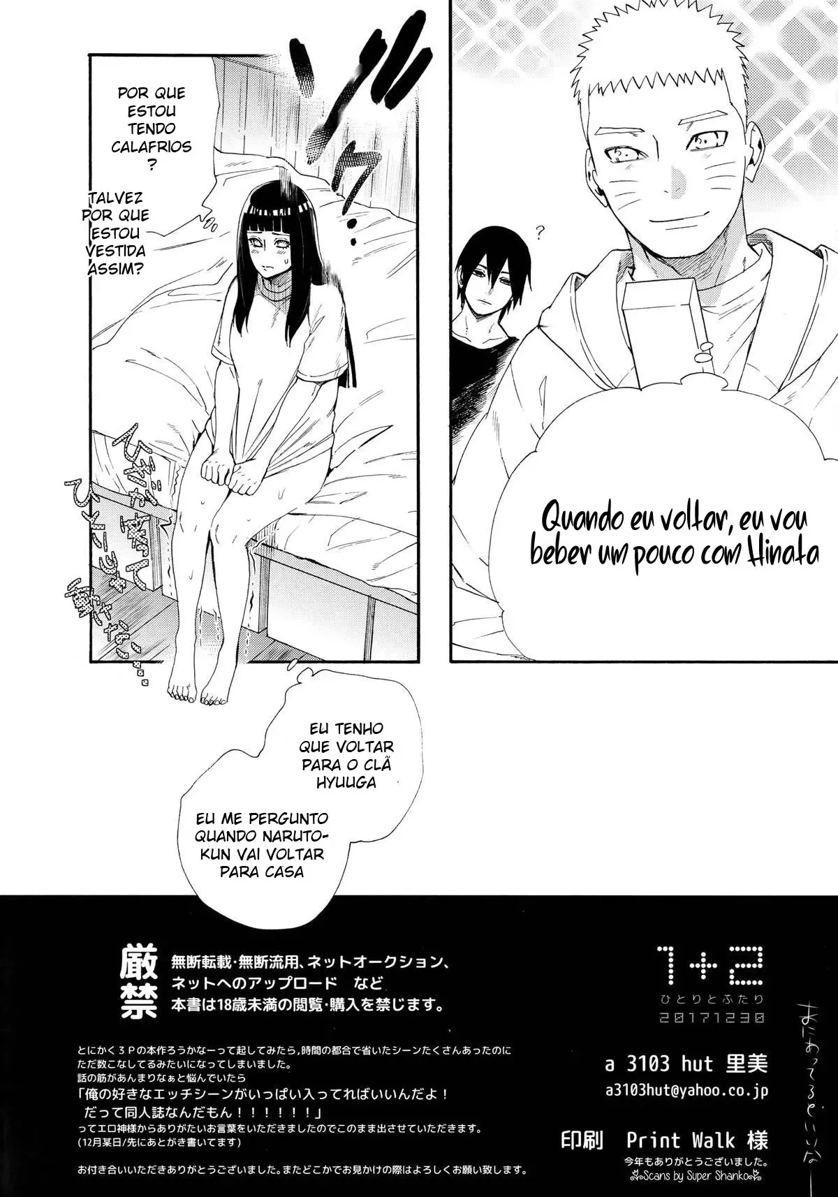 Hinata transando com clones de Naruto - Hentai Explícito em HQ