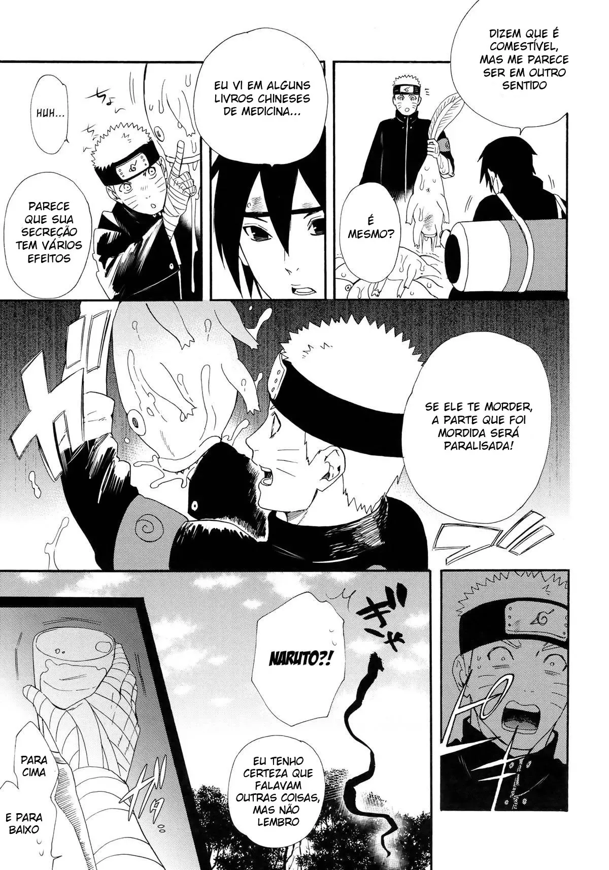 Hinata transando com clones de Naruto - Hentai Explícito em HQ