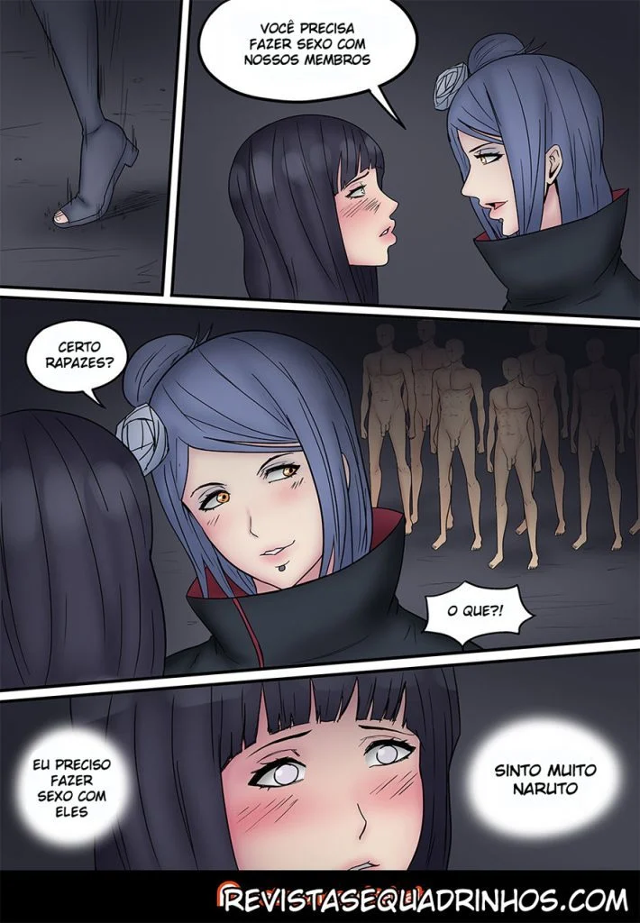 Fodas Explícitas de Hinata - Hentai em HQ com Muita Safadeza