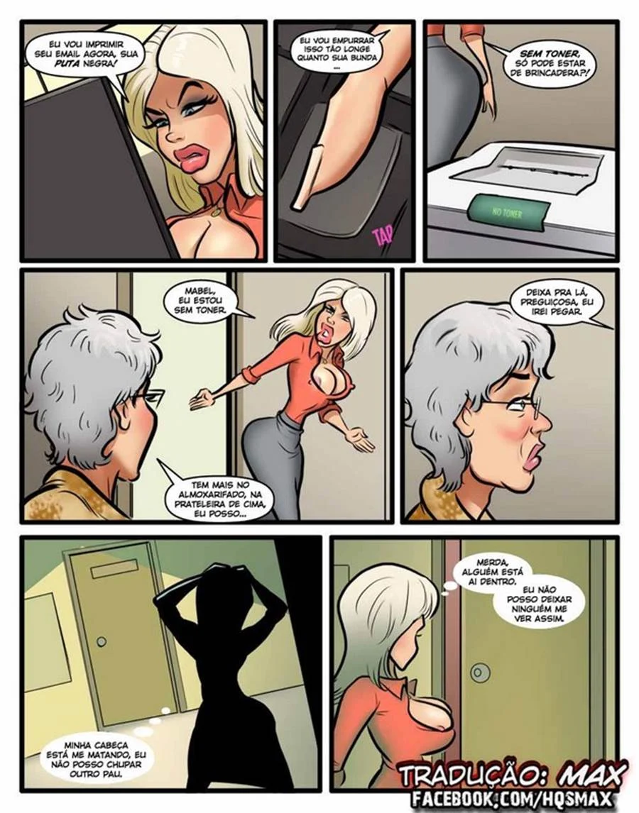 Submissão Interracial: Dominada pelo Cock Negro em HQ Explícita Submissão Interracial: Dominada pelo Cock Negro em HQ Explícita