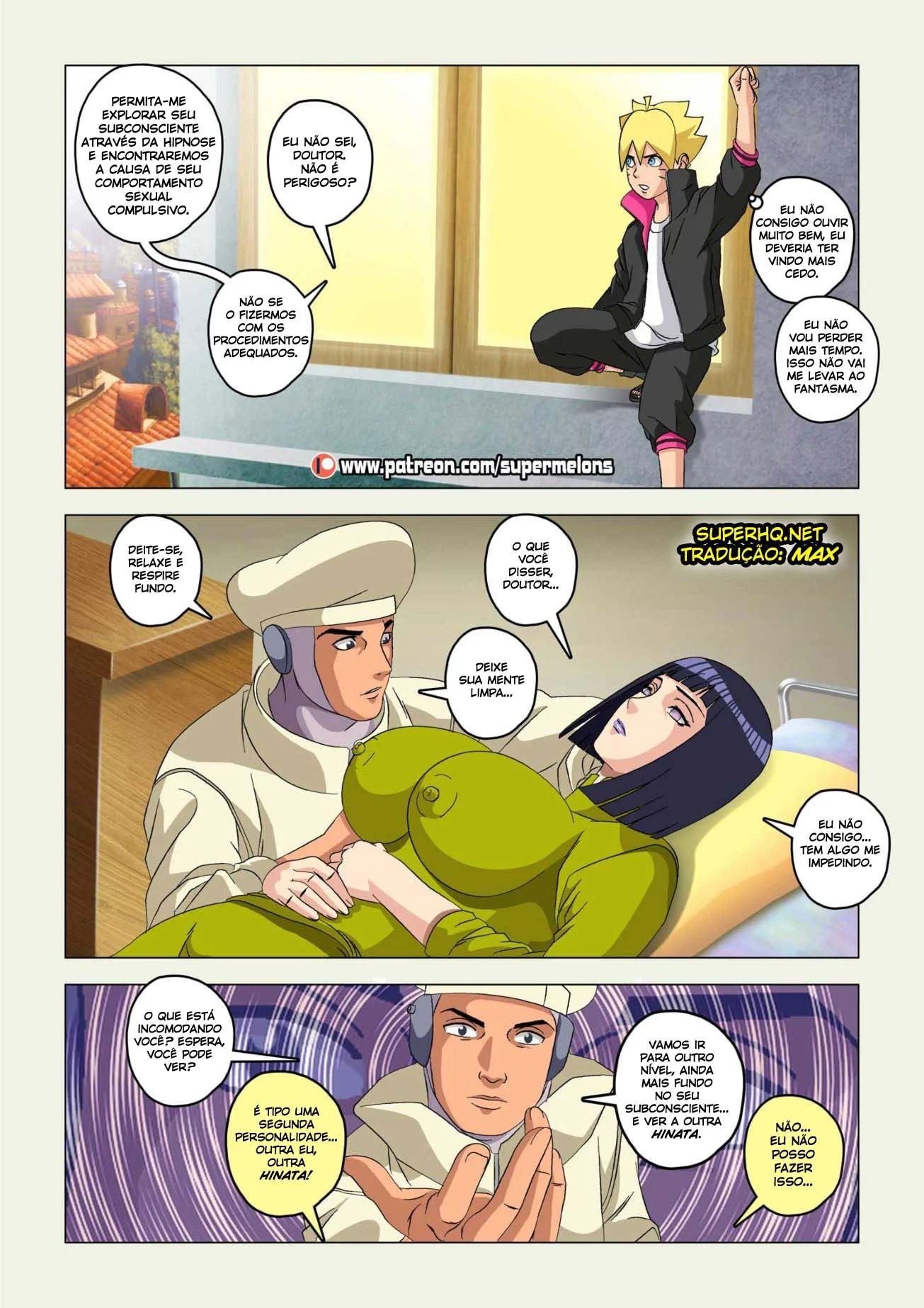 Hinata, a Filha do Diabo: Quadrinhos de Sexo Explícito que Vão Te Deixar Vampirizado