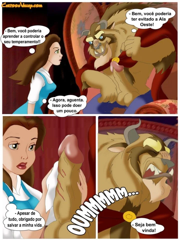 A Verdadeira Orgia da Bela e a Fera: Cena Quente de Sexo Explícito A Verdadeira Orgia da Bela e a Fera: Cena Quente de Sexo Explícito