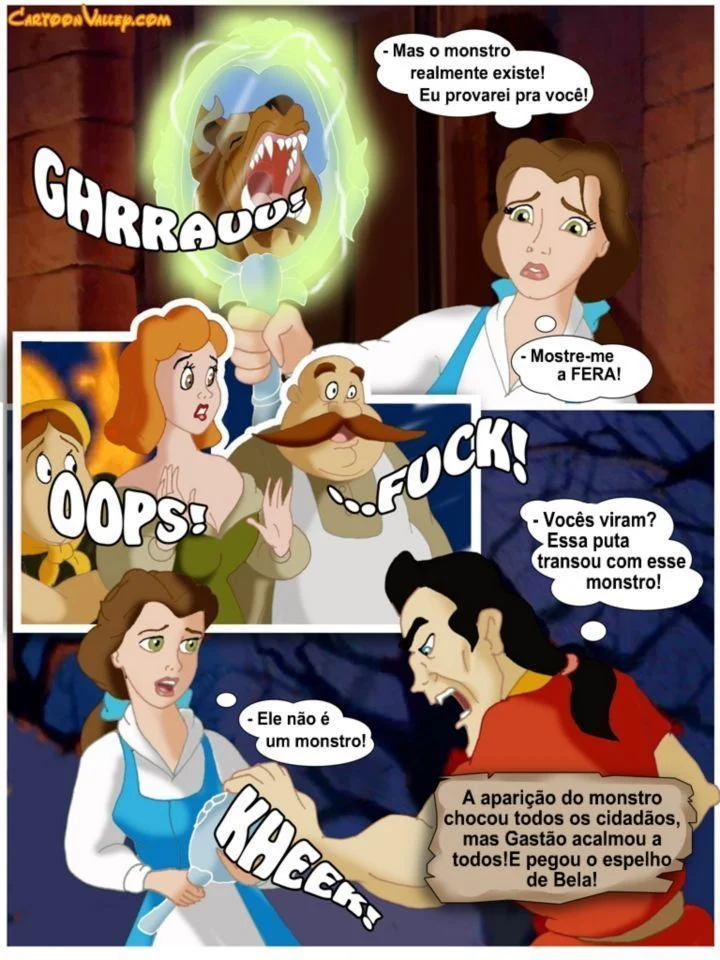 A Verdadeira Orgia da Bela e a Fera: Cena Quente de Sexo Explícito A Verdadeira Orgia da Bela e a Fera: Cena Quente de Sexo Explícito