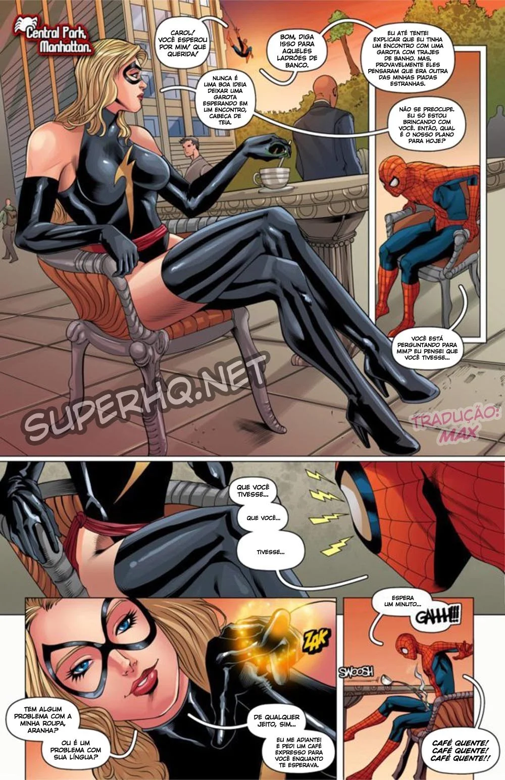 Homem Aranha Transa Brutalmente com Miss Marvel em HQ Erótica Explícita Homem Aranha Transa Brutalmente com Miss Marvel em HQ Erótica Explícita