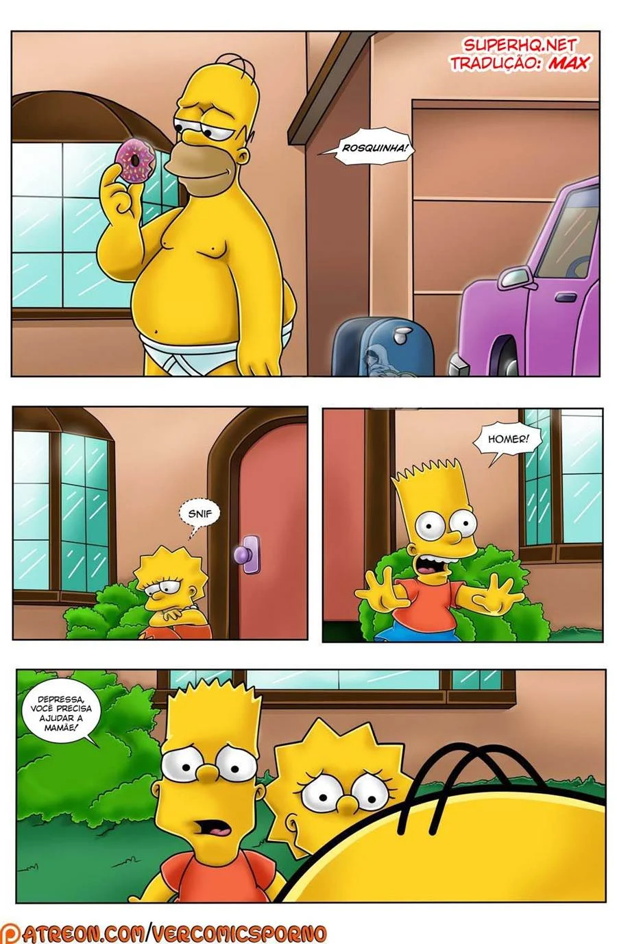 Vizinhos Gostosos: A Família Simpson em Orgia Proibida Vizinhos Gostosos: A Família Simpson em Orgia Proibida