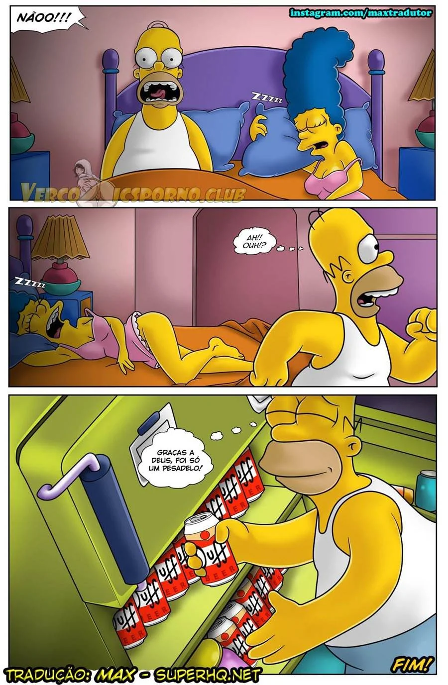 Vizinhos Gostosos: A Família Simpson em Orgia Proibida