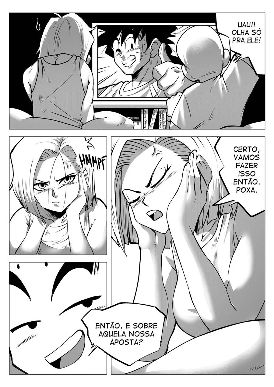 Cenas Quentes de Dragon Ball: Sexo Explícito em Quadrinhos Eróticos