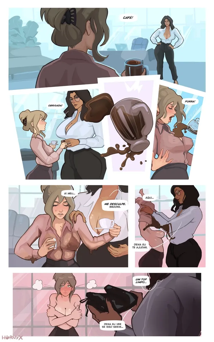 Eu Transei Com Minha Chefe Caliente - Hentai Explícito em HQ