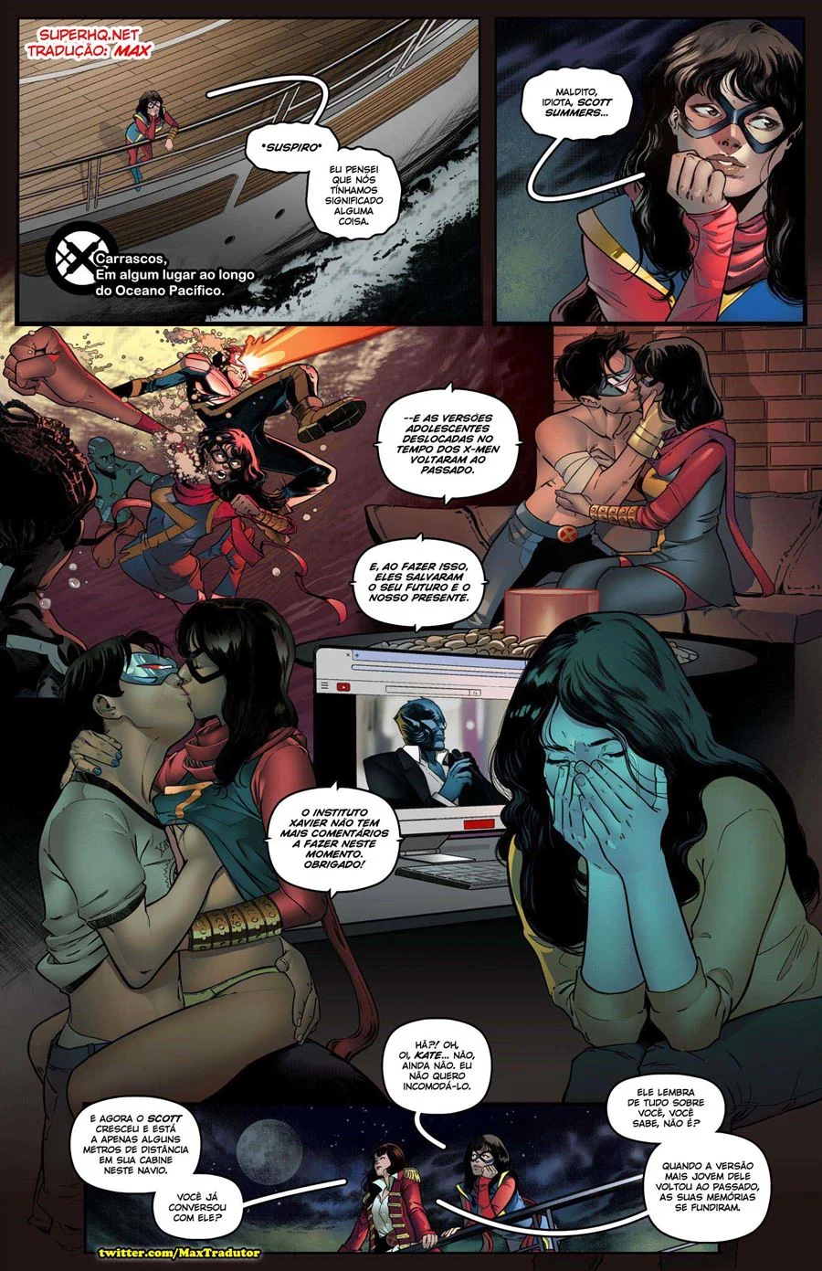 Quadrinhos Eróticos: Heróis Marvel em Aventuras Explícitas e Sexuais