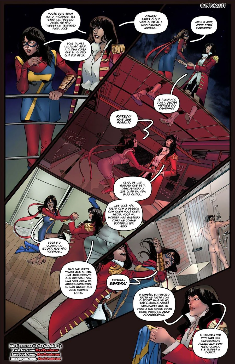 Quadrinhos Eróticos: Heróis Marvel em Aventuras Explícitas e Sexuais