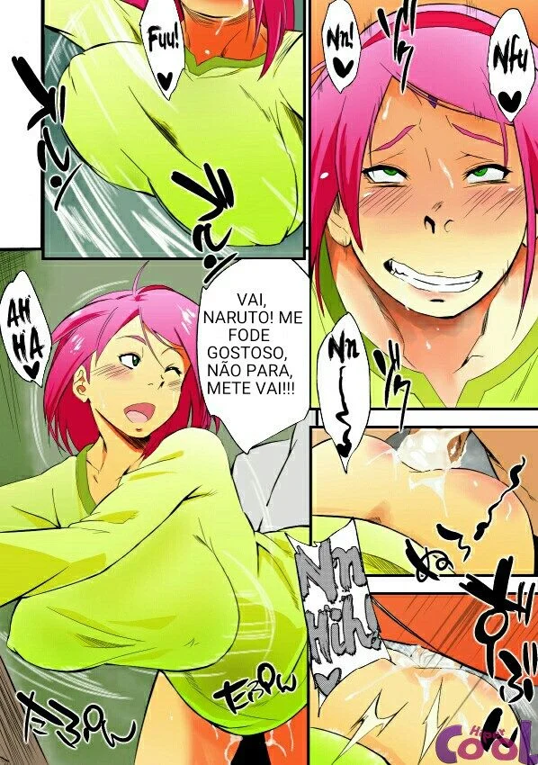 HQ Naruto Metendo no Cu: Cenas Explícitas de Sexo Anal nos Quadrinhos Eróticos