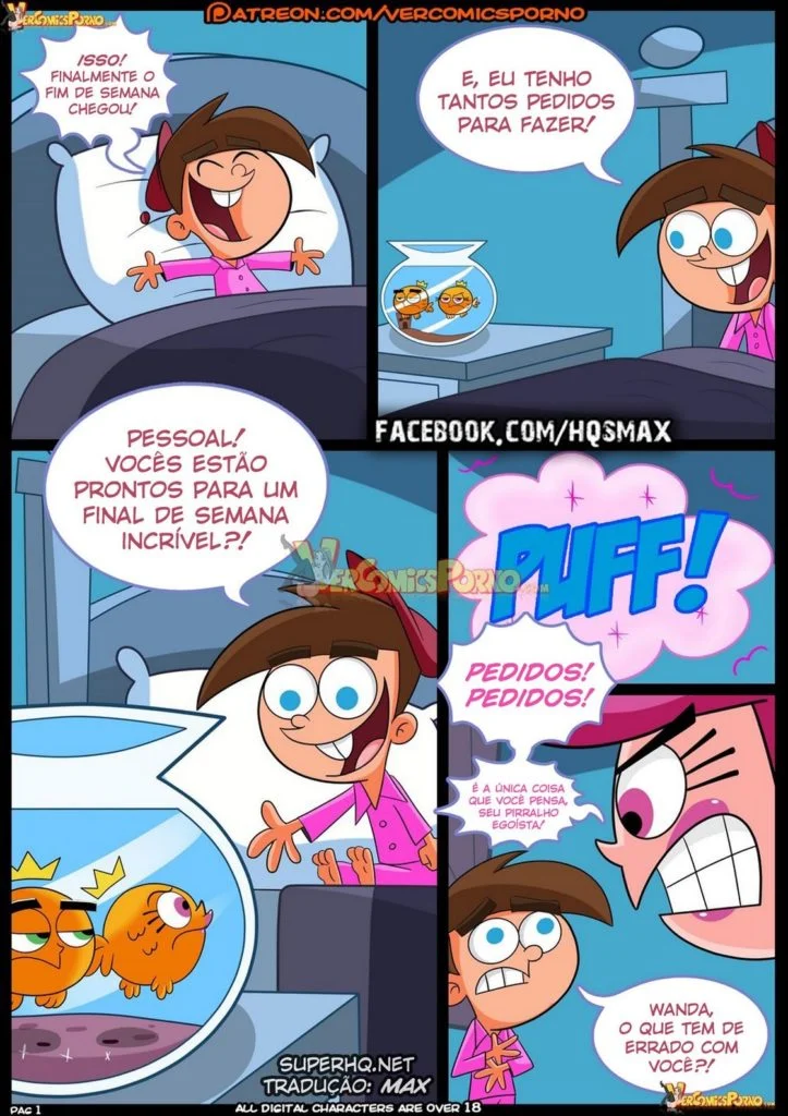 Patrinhos Mágicos: Fetiches Proibidos no Mundo dos Desenhos Patrinhos Mágicos: Fetiches Proibidos no Mundo dos Desenhos