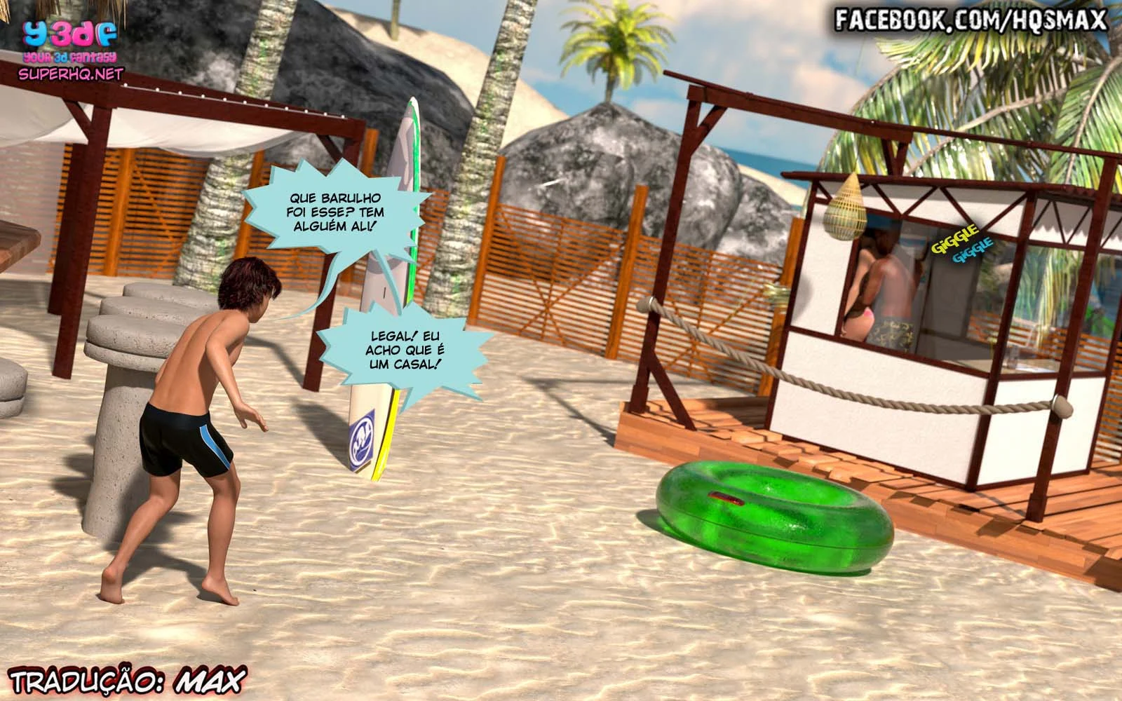 Exploração Familiar Profunda: Férias Proibidas em HQ Hentai 3D
