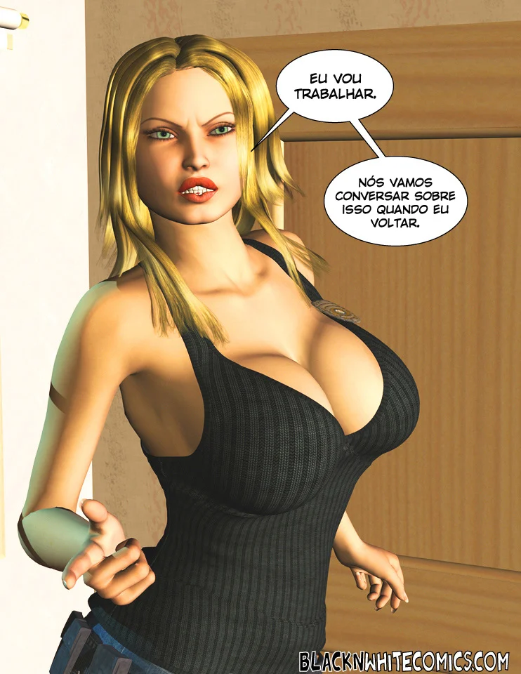 A Oficial de Justiça 3D - Foda Brutal com Cenas Explícitas e Sexo Intenso