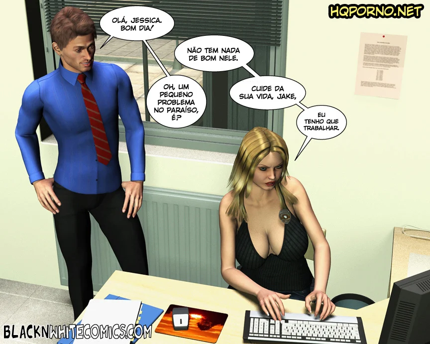 A Oficial de Justiça 3D - Foda Brutal com Cenas Explícitas e Sexo Intenso