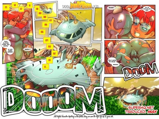 Milftoon: Mãe Gostosa Transando com o Filho em HQ Erótica Explícita