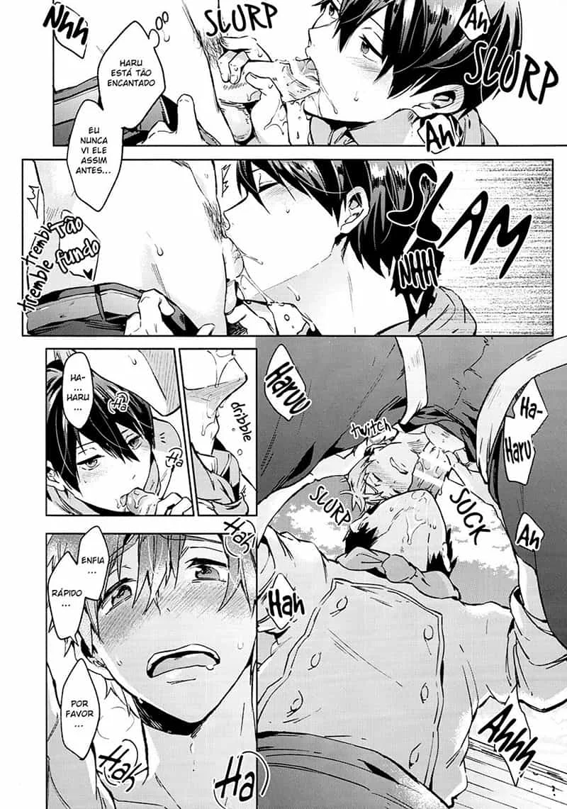 Pervertidas Aventuras e Sexo Explícito em HQ Hentai Gay Brasileiro