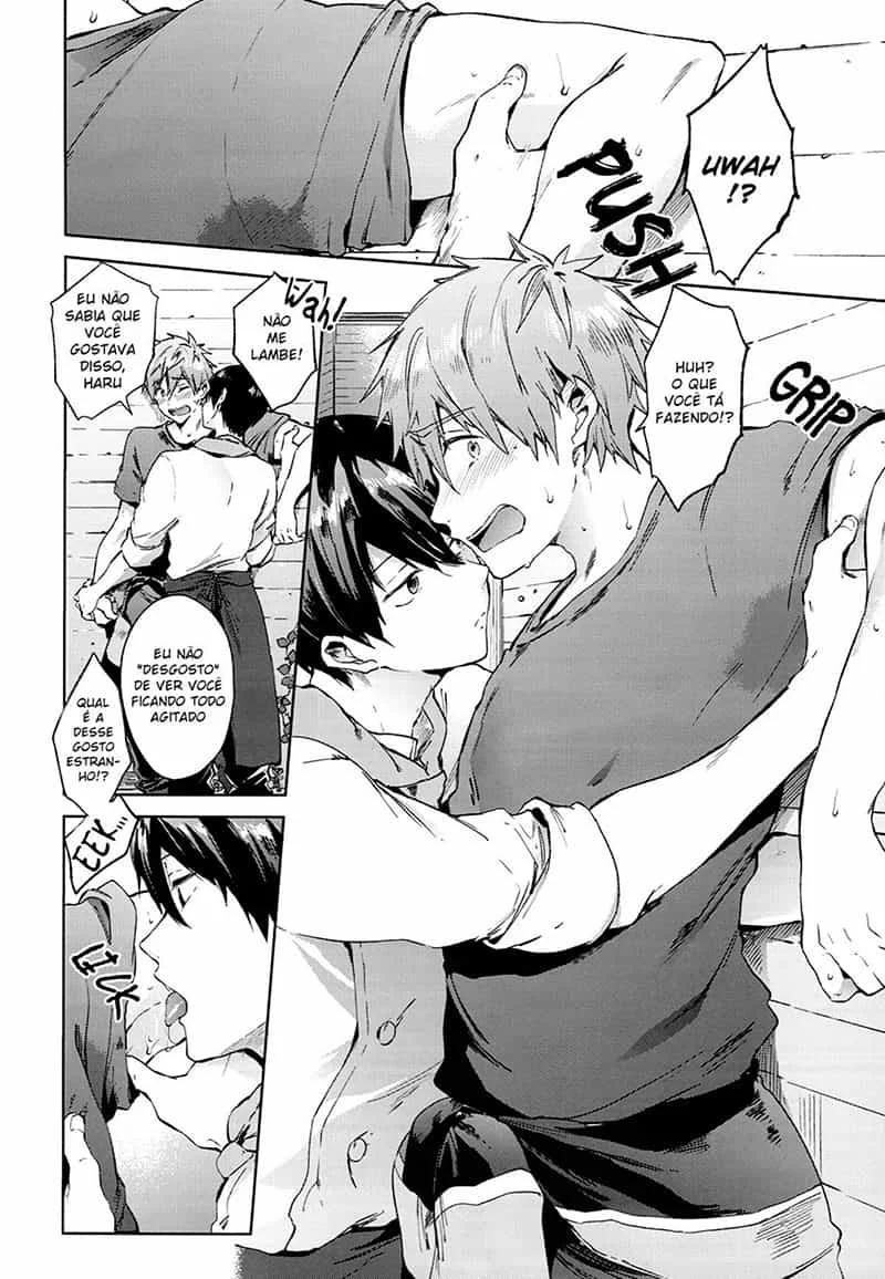 Pervertidas Aventuras e Sexo Explícito em HQ Hentai Gay Brasileiro