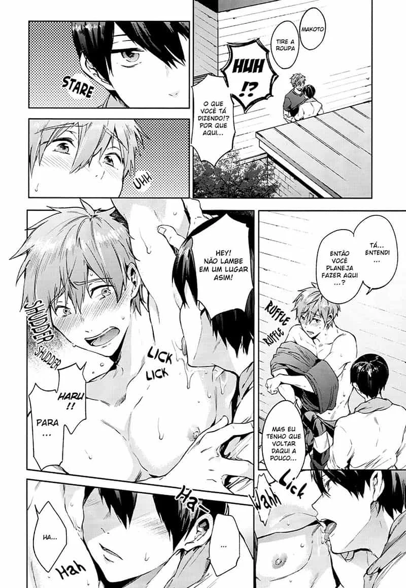 Pervertidas Aventuras e Sexo Explícito em HQ Hentai Gay Brasileiro