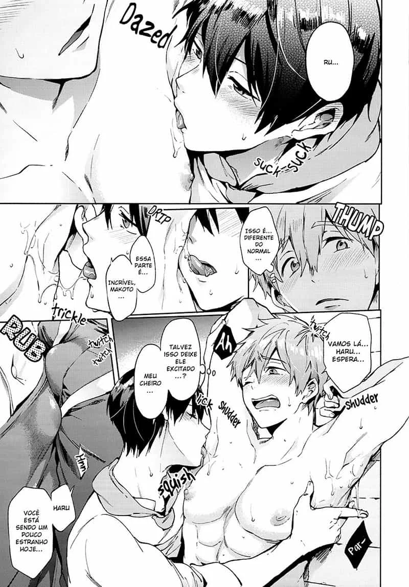 Pervertidas Aventuras e Sexo Explícito em HQ Hentai Gay Brasileiro