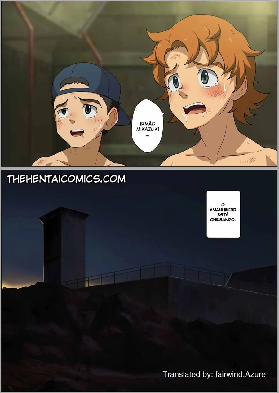 Hentai Gay Explícito: Sexo Selvagem na Prisão - HQ Erótica Brutal