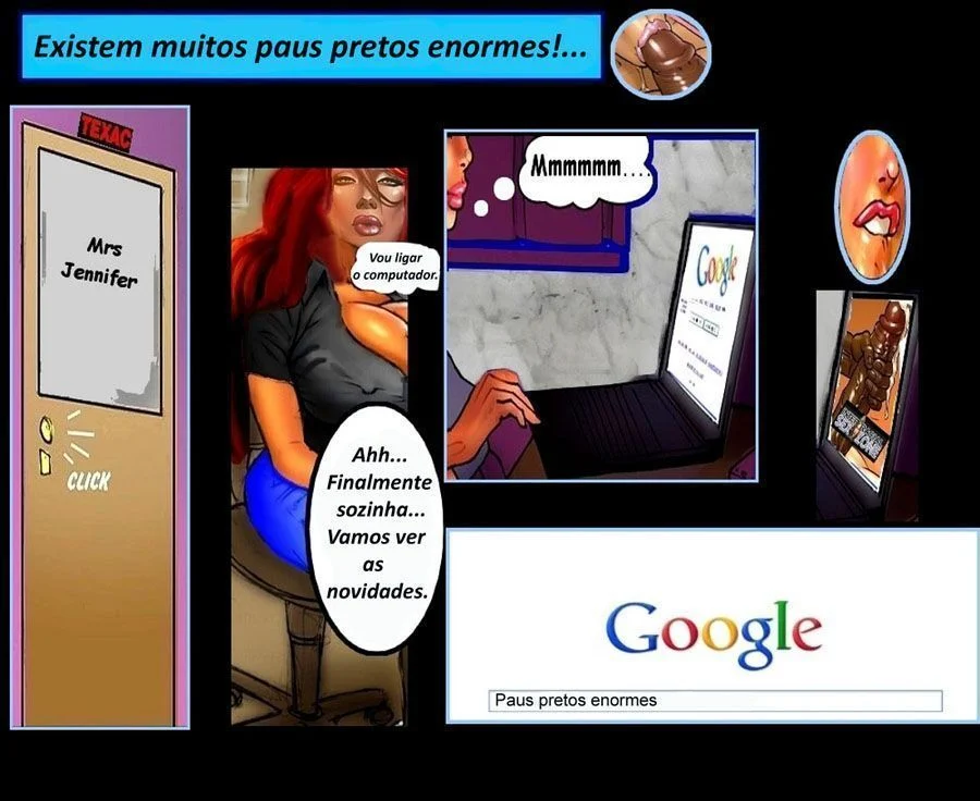Secretária Gostosa Dá pro Entregador em HQ Erótica Explícita de Sexo Secretária Gostosa Dá pro Entregador em HQ Erótica Explícita de Sexo