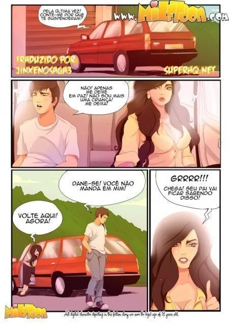 Incesto Proibido: Foda Quente com a Mamãe Safada no Melhor Hentai