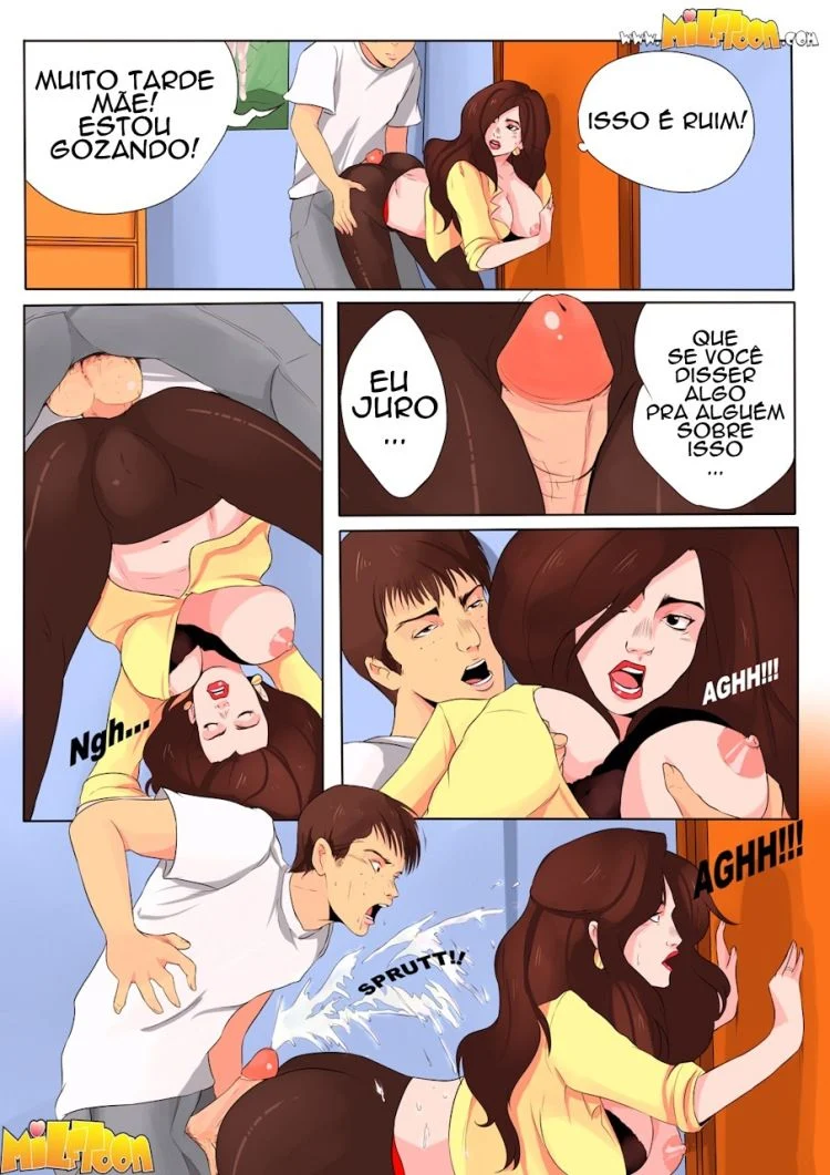 Incesto Proibido: Foda Quente com a Mamãe Safada no Melhor Hentai