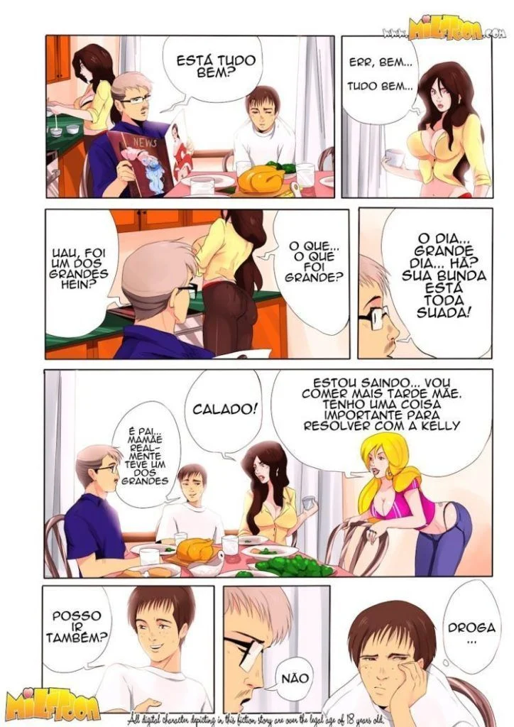 Incesto Proibido: Foda Quente com a Mamãe Safada no Melhor Hentai