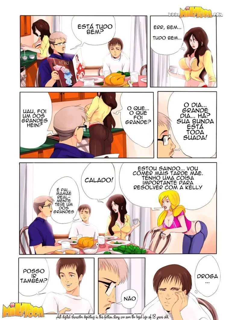 Incesto Proibido: Foda Quente com a Mamãe Safada no Melhor Hentai