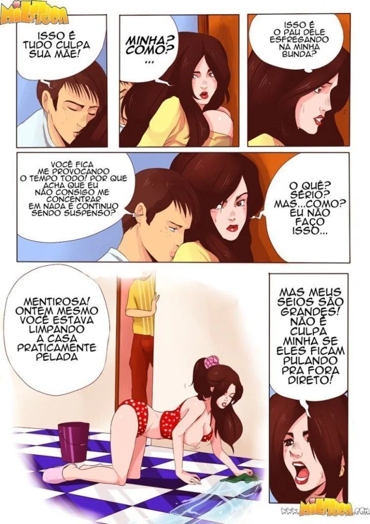 Incesto Proibido: Foda Quente com a Mamãe Safada no Melhor Hentai