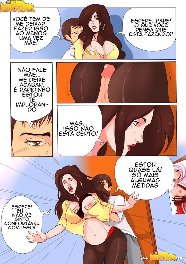 Incesto Proibido: Foda Quente com a Mamãe Safada no Melhor Hentai