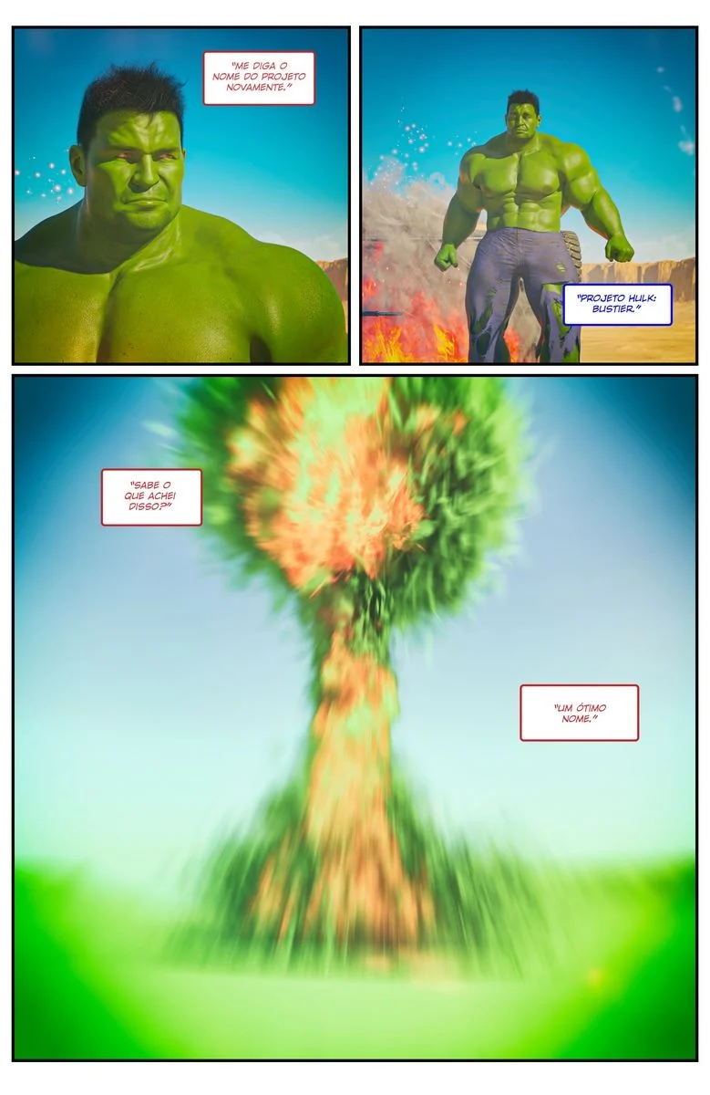 Hulk Arrebenta a Safada no Sexo Explícito em HQ 3D Hulk Arrebenta a Safada no Sexo Explícito em HQ 3D