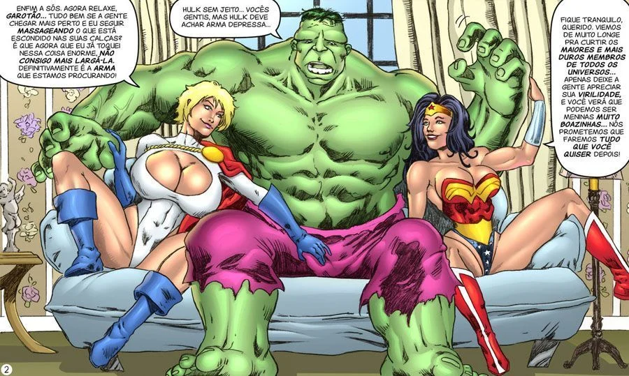 Hulk em Quadrinhos Eróticos: O Gigante vai Te Dominar Hulk em Quadrinhos Eróticos: O Gigante vai Te Dominar