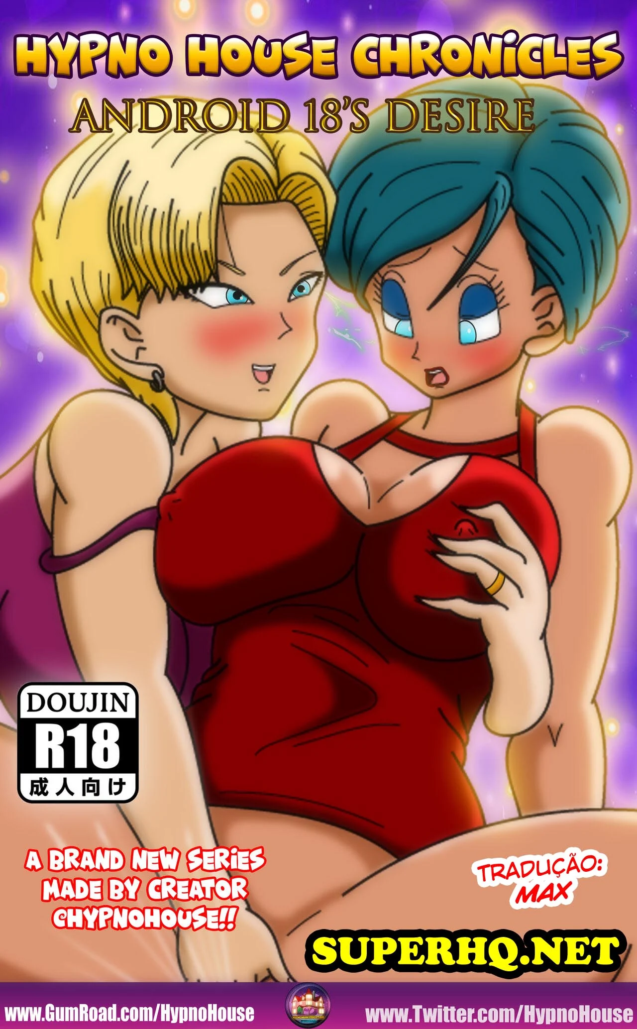 Quadrinhos Eróticos: A Desejada Rebelde Android 18 Hipnotizada por Mulheres Quadrinhos Eróticos: A Desejada Rebelde Android 18 Hipnotizada por Mulheres