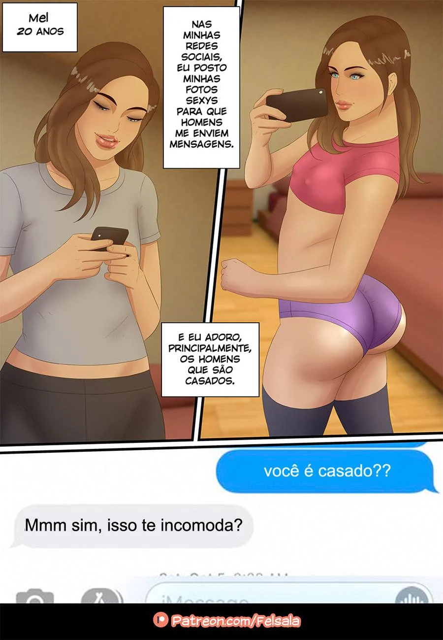 Apaixonada por Homens Casados: HQ Erótica com Fetiches Proibidos e Cenas Picantes