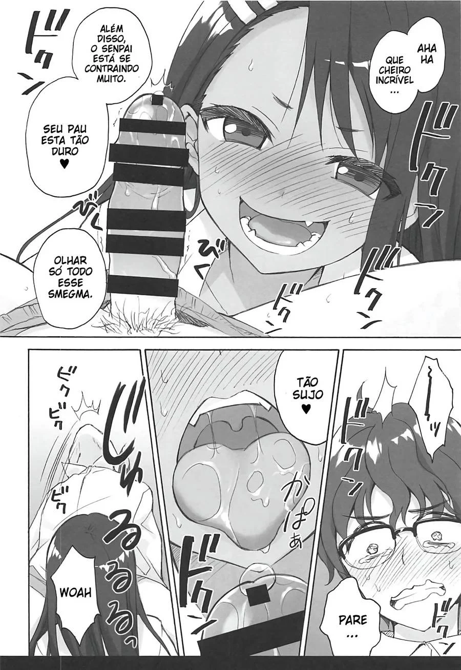 Encontros Sensuais com Nagatoro: Hentai Explícito em HQ