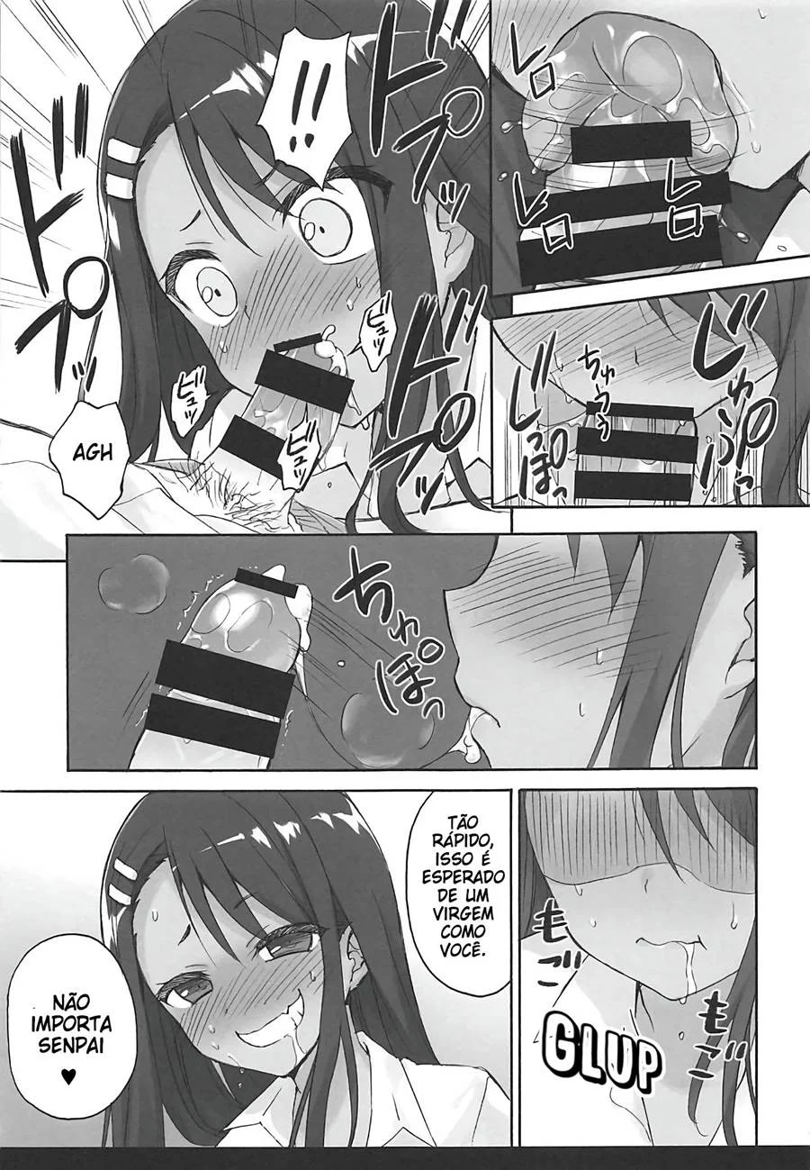 Encontros Sensuais com Nagatoro: Hentai Explícito em HQ