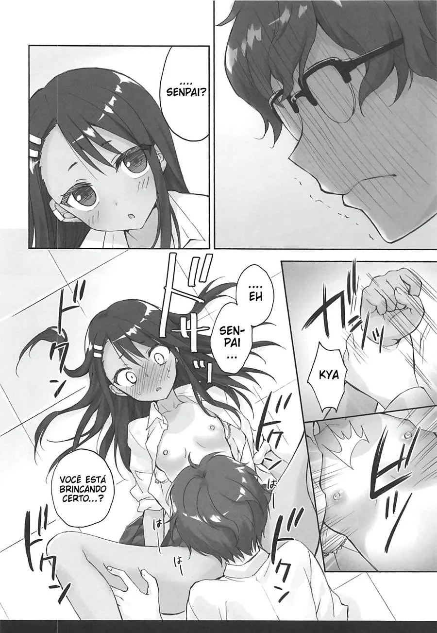 Encontros Sensuais com Nagatoro: Hentai Explícito em HQ