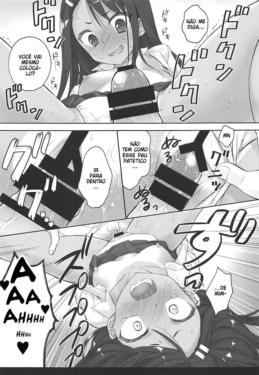 Encontros Sensuais com Nagatoro: Hentai Explícito em HQ