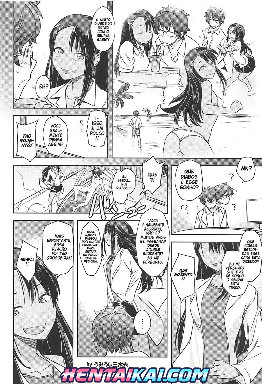 Encontros Sensuais com Nagatoro: Hentai Explícito em HQ