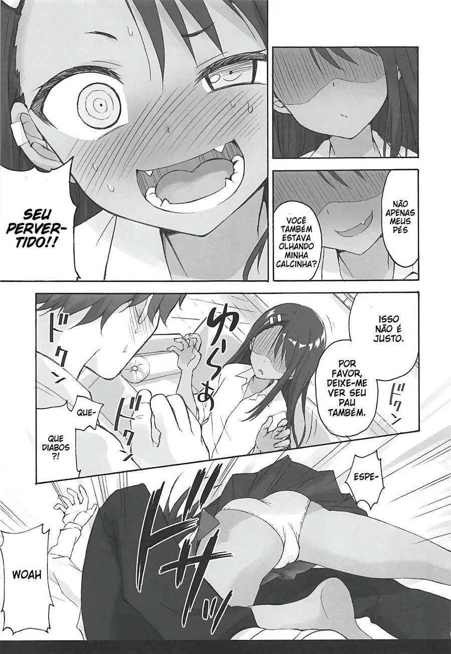 Encontros Sensuais com Nagatoro: Hentai Explícito em HQ
