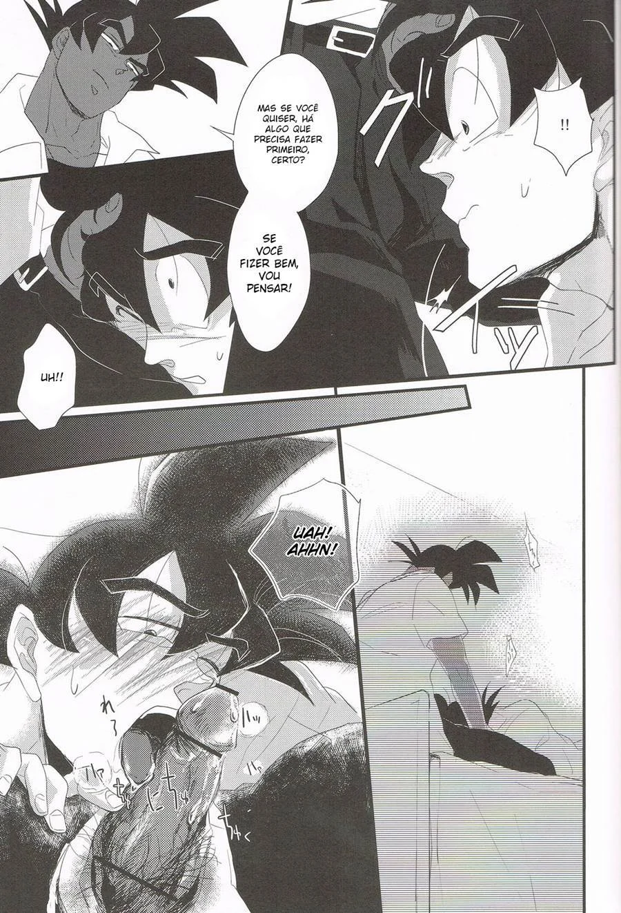 Hentai Gay Explícito - Quadrinhos Eróticos com Cenas de Sexo Intenso